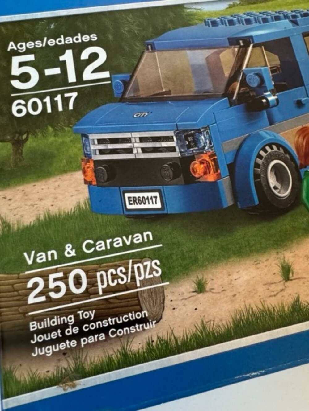 Lego City 60117 Van & Caravan NEW in Box Camper Dog Travel Camping Outdoors Seal - Picture 5 of 11